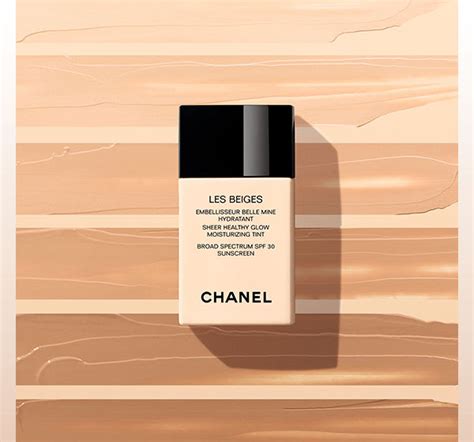 les beiges chanel foundation ingredients|les beiges sunscreen.